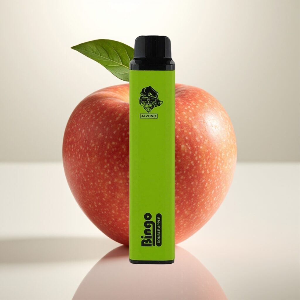 Aivono AIM BINGO 4000 Puffs Dobbel Eple – 10 mL, 1000mAh, 5% Nikotin