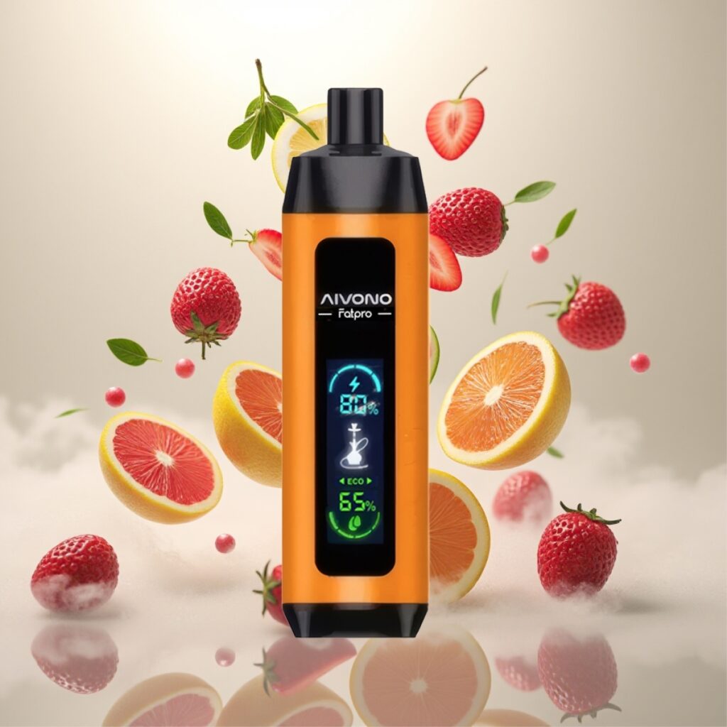 Aivono AIM FATPRO 22000 Puffs 28ml E-liquid, 10 smaker, 600mah, 0.6 ohm Mesh Coil, Lucid Drøm