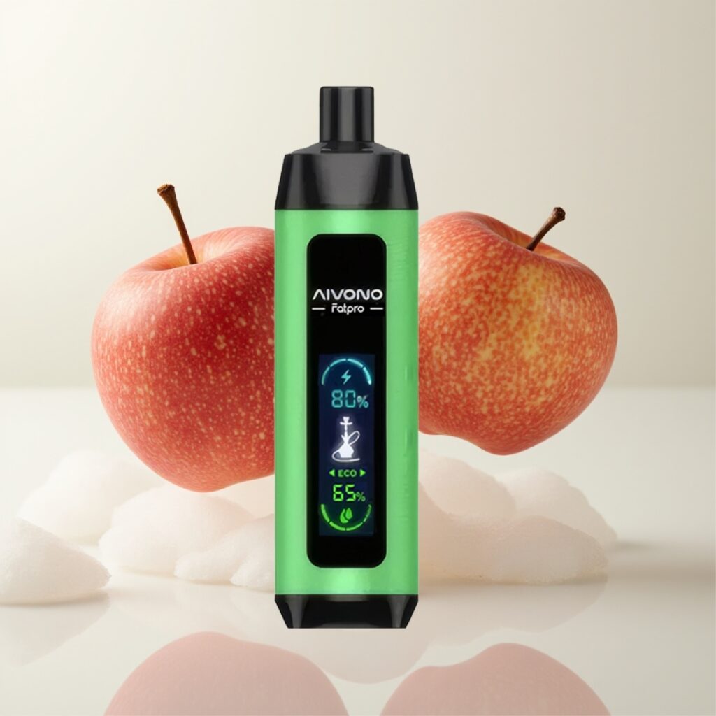 Aivono AIM FATPRO 22000 Puffs – 5% Nikotin, 28ml E-væske, 10 Smaker, 600mAh, 0.6 ohm Mesh Coil, To Epler