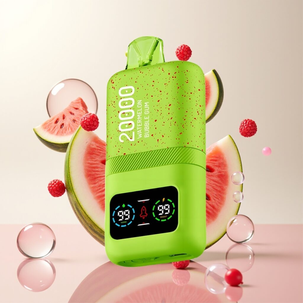 Aivono AIM MAGIC 20000 Puffs – 26ml E-liquid, 600mAh Batteri, Type-C-lading, Vannmelon Tyggegummi Smak