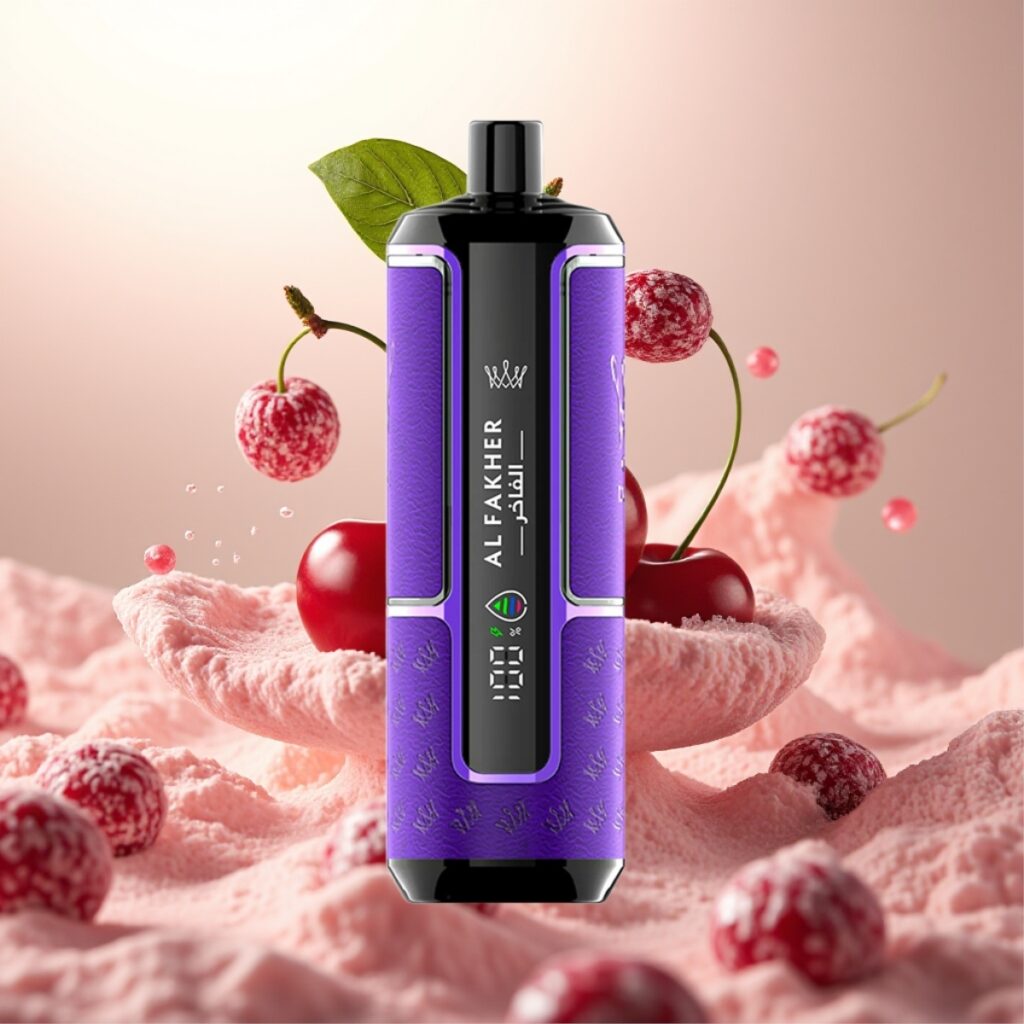 Al Fakher Crown Bar 15K Hypermax Engangs Vape Kit Cherry Fiesta – 22ml, 600mAh, Type-C