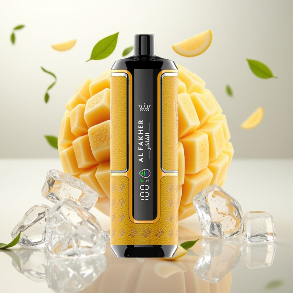 Al Fakher Crown Bar 15K Hypermax Engangs Vape Kit Mango Is – 22ml, 600mAh, 15 000 Puff