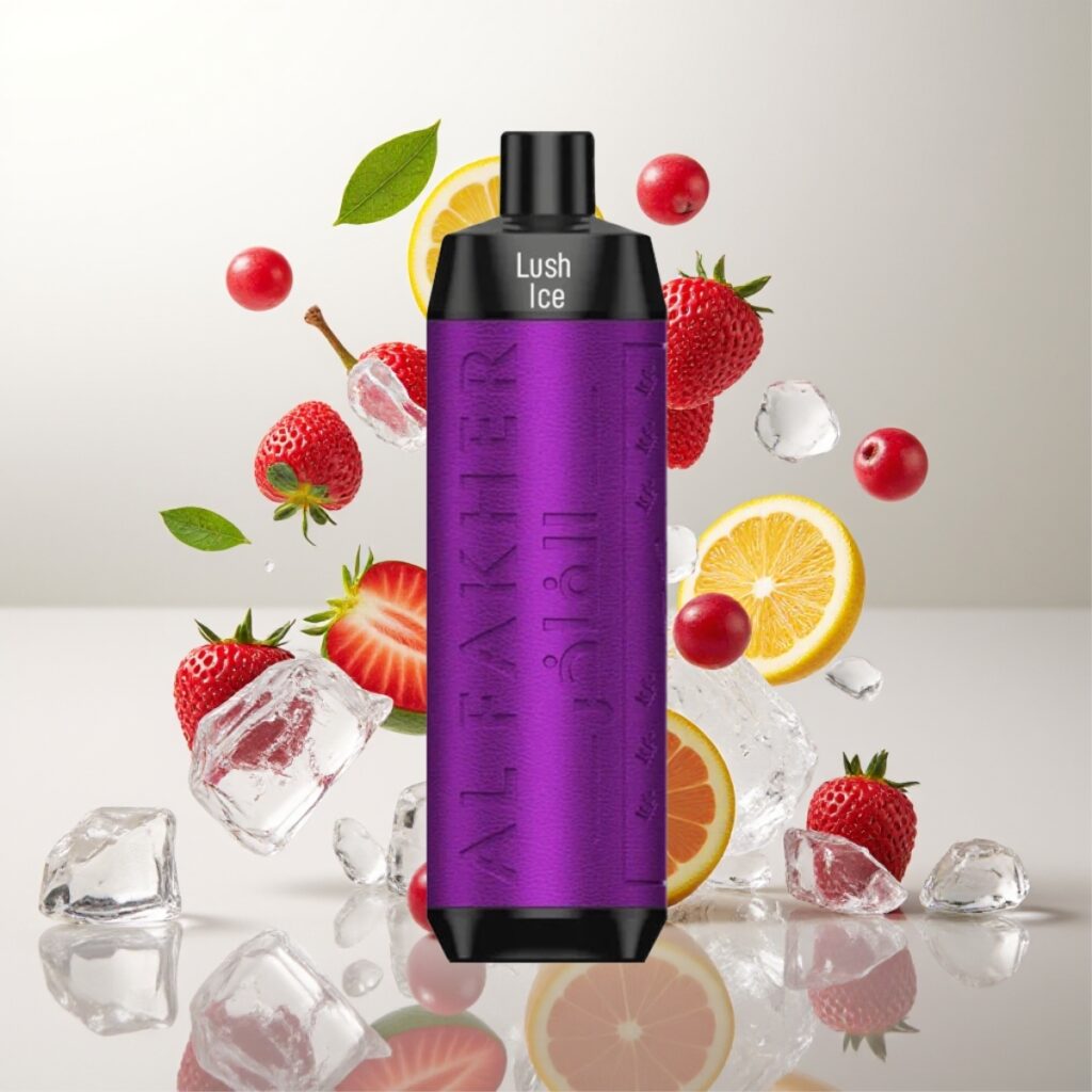 Al Fakher Crown Bar 8000 Crystal Engangs Vape Iskrystall Lush – 18ml, 5mg Nikotin, 600mah Batteri