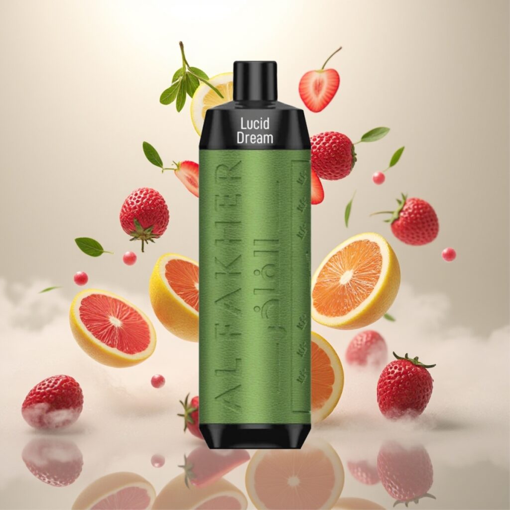 Al Fakher Crown Bar 8000 Crystal Engangs Vape Lucid Drøm – 600mAh, 18ml, 8000 Puffs