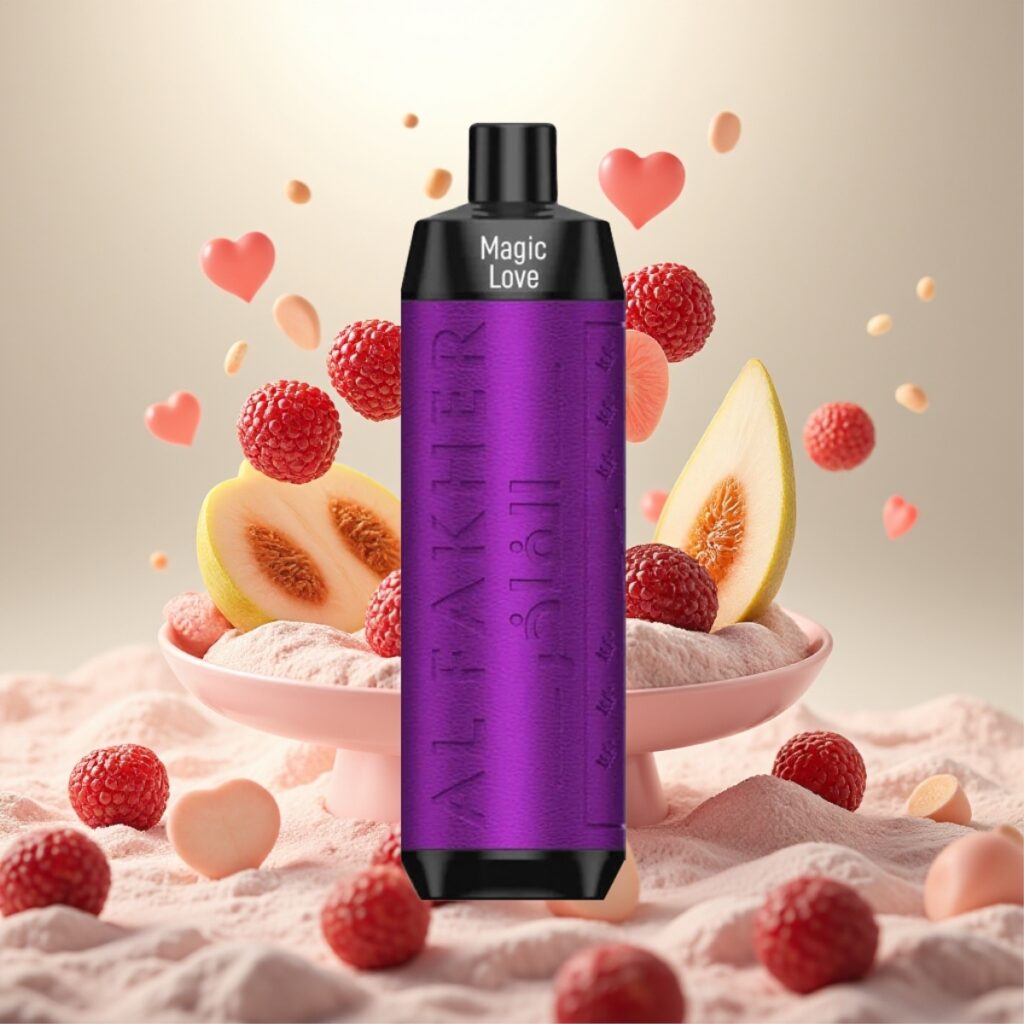 Al Fakher Crown Bar 8000 Crystal Engangs Vape Magisk Kjærlighet – 600mAh, 18ml, 5mg, 8000 Puffs