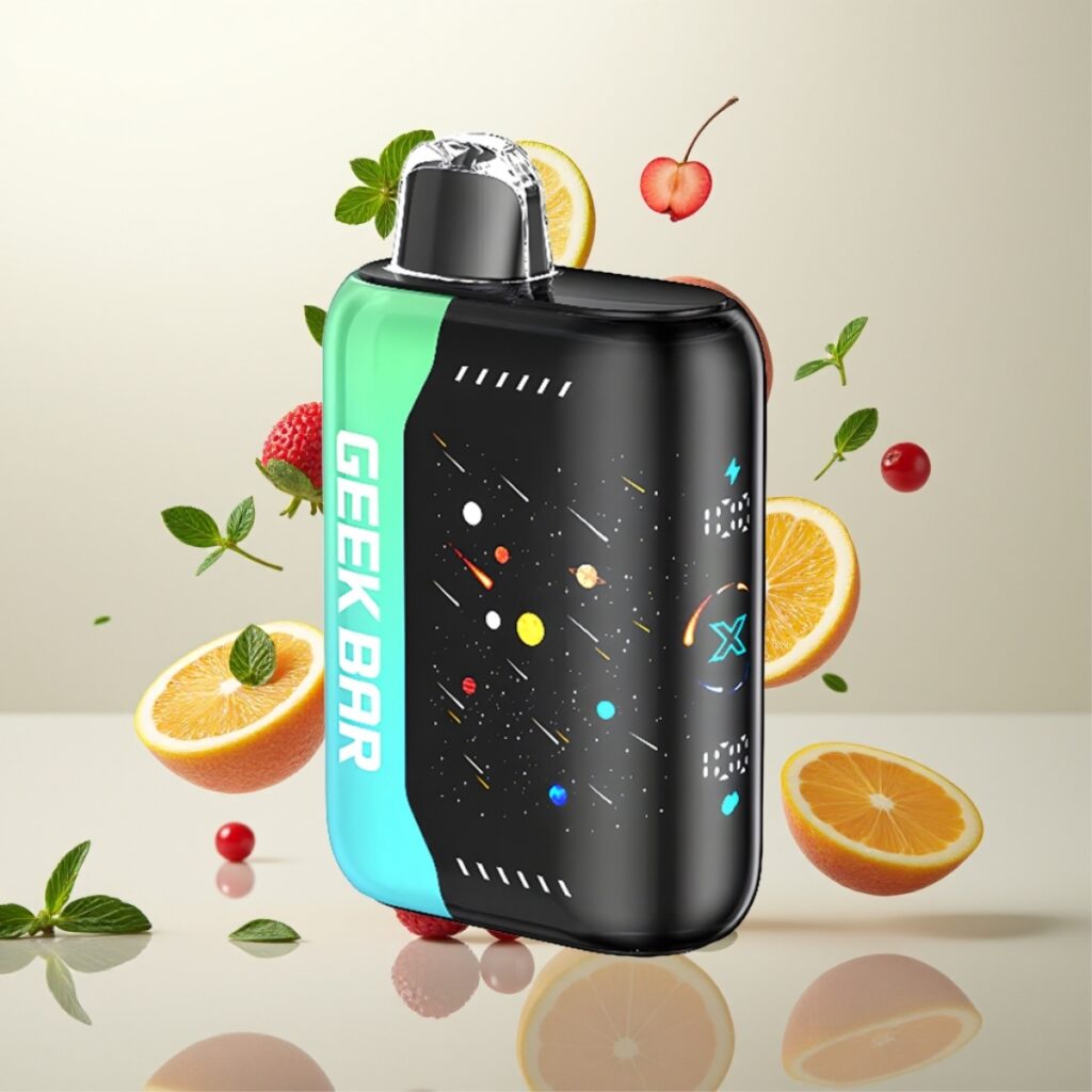 GEEK BAR Pulse X 25000 Puffs Meteor Edition – opptil 25000 sug, 18mL e-væske, 0-5% nikotin