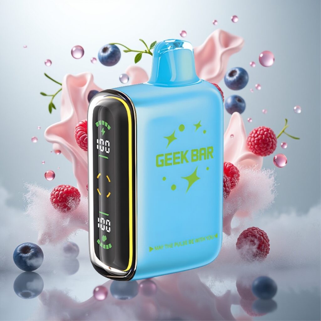 Geek Bar Pulse 15000 Puffs – 16ML, 5% nikotin, justerbar luftstrøm, 650 mAh