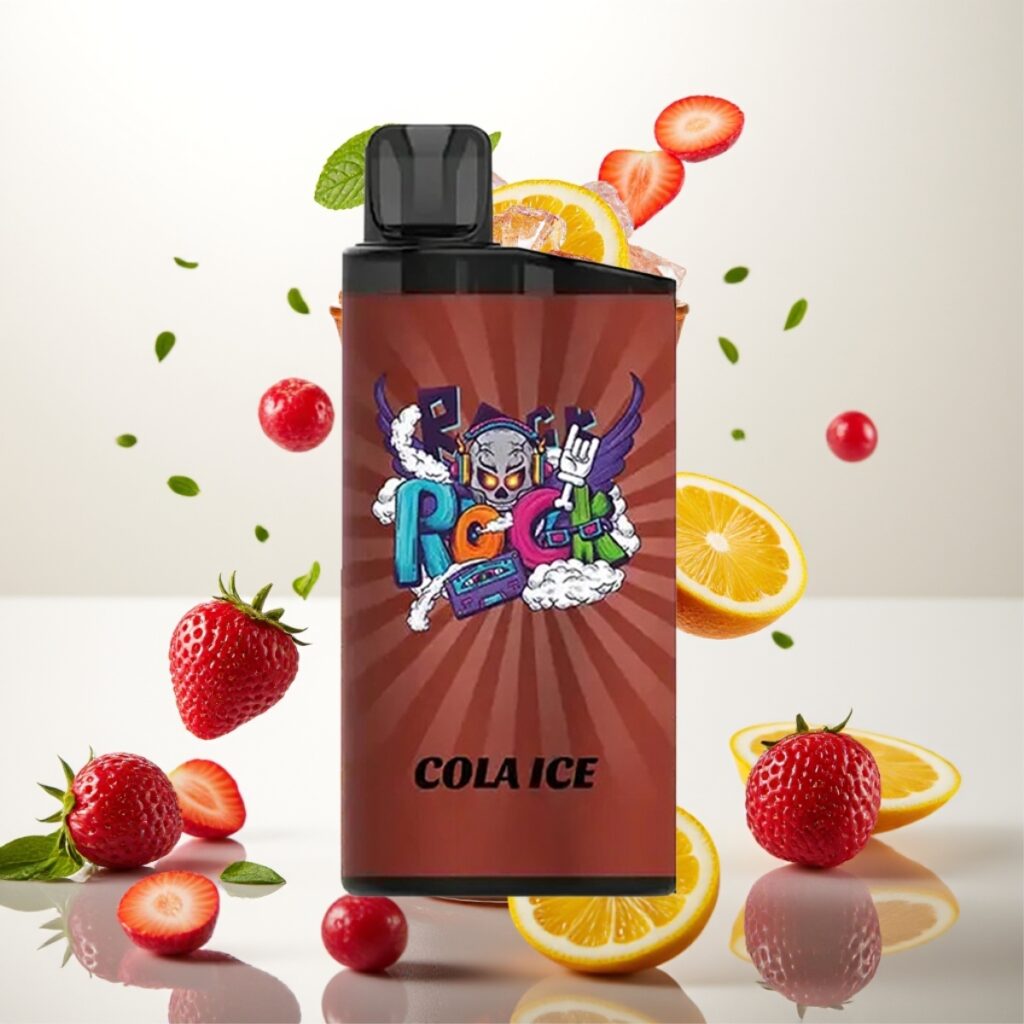 IGET Bar 3500 Puffs Engangs Vape Cola Is – 1400 mAh, 1.2 Ohm Mesh Coil