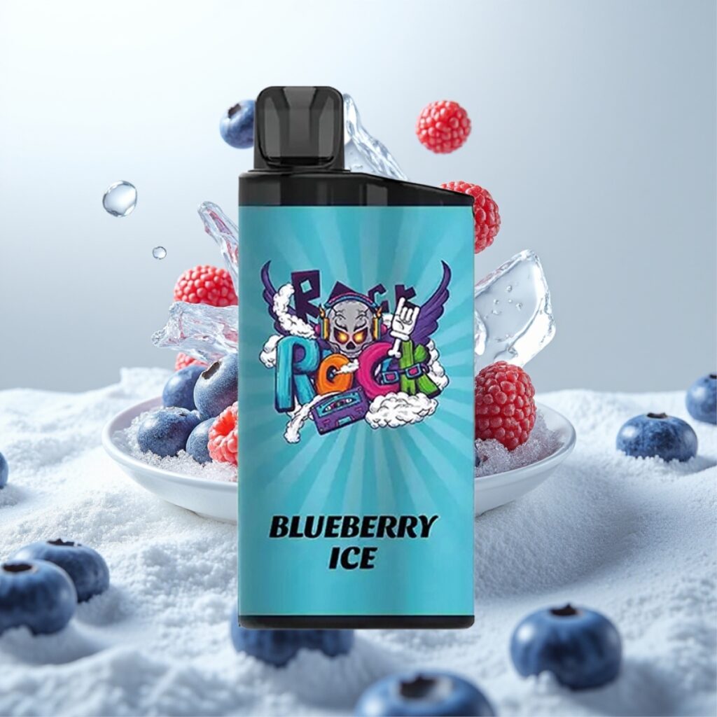 IGET Bar 3500 Puffs Engangsdamper Blåbæris – 1400 mAh, 1.2 Ohm Mesh Coil, 78g