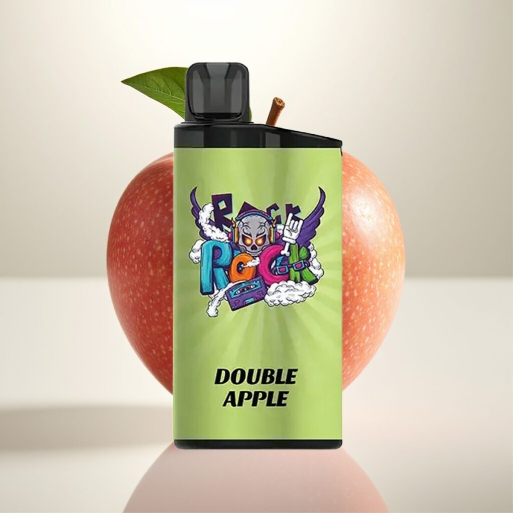 IGET Bar 3500 Puffs Engangsdamper Dobbel Eple – 1400 mAh, 1.2 Ohm Mesh Coil