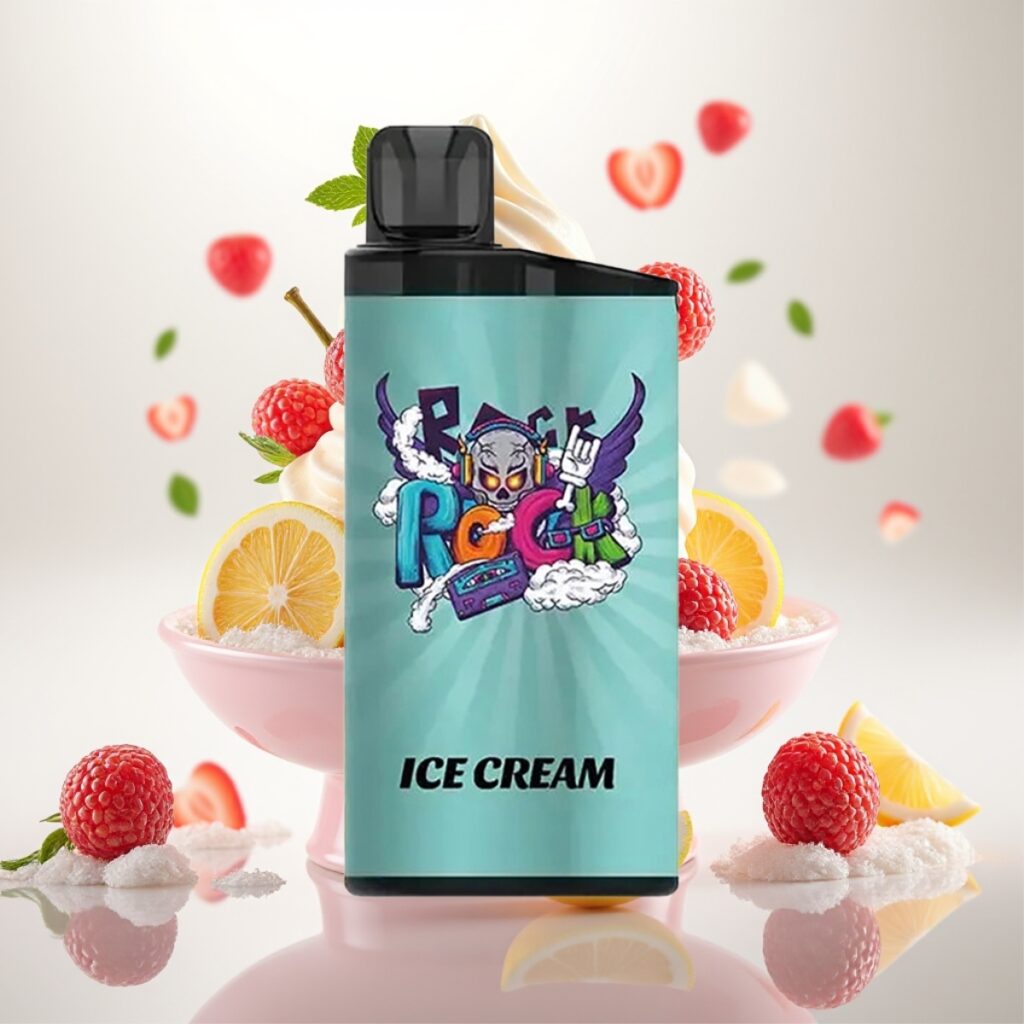 IGET Bar 3500 Puffs Engangsvape Iskrem – 1400 mAh, 1.2 Ohm Mesh Coil