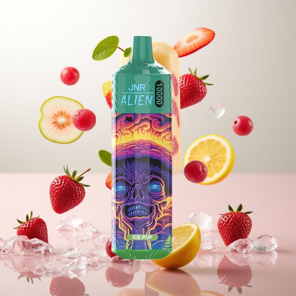 JNR Alien 10000 Puffs – 850mAh Batteri, 20ml E-væske, Type-C Lading, Ispop