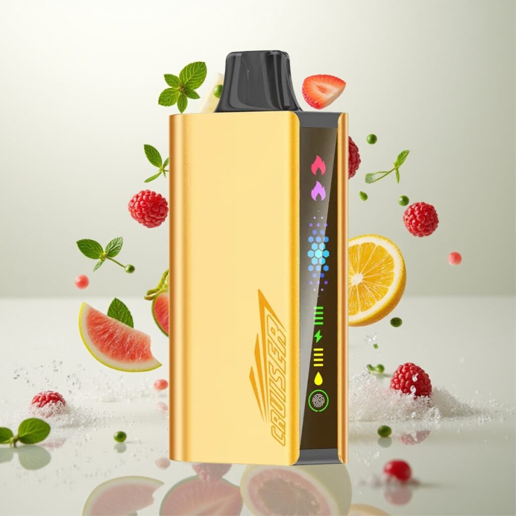 JNR Cruiser 12000 Puffs Ladesystemfri Engangs Vape – 3500 mAh, 25ml, 1.2ohm Dual Mesh, Kjølig Mynte