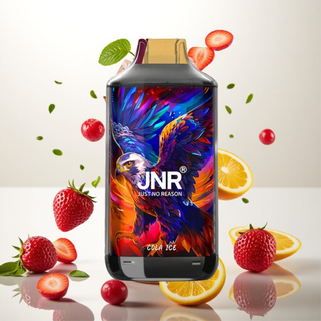 JNR Falcon 16000 Puffs Engangs Vape Cola Is – 22ml, 850 mAh, Dual Mesh Coil