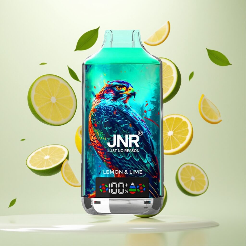 JNR Falcon X 18000 Puffs Engangsdamper Sitron Lime, 24ml, 750mAh, Type-C-lading