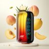 JNR Flex Ice 21000 Puffs Engangs Vape Peach Mango Pineapple – Justerbar Is, 26ml, 1.2 Ohm Dual Mesh, Type-C