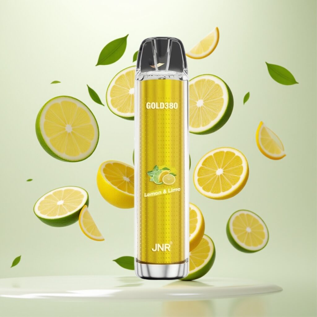 JNR Glod380 6000 Puffs Engangsvape Sitron Lime – 6000 Puff, 1500mAh, 13ml