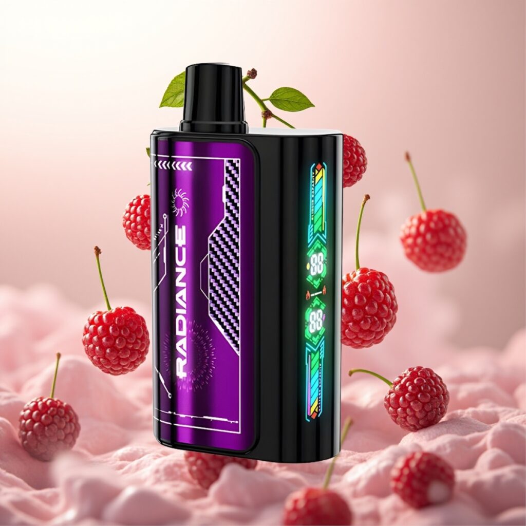 JNR Radiance 31000 Puffs Engangs Vape – Kirsebær & Bær, 28ml, 950 mAh, Type-C