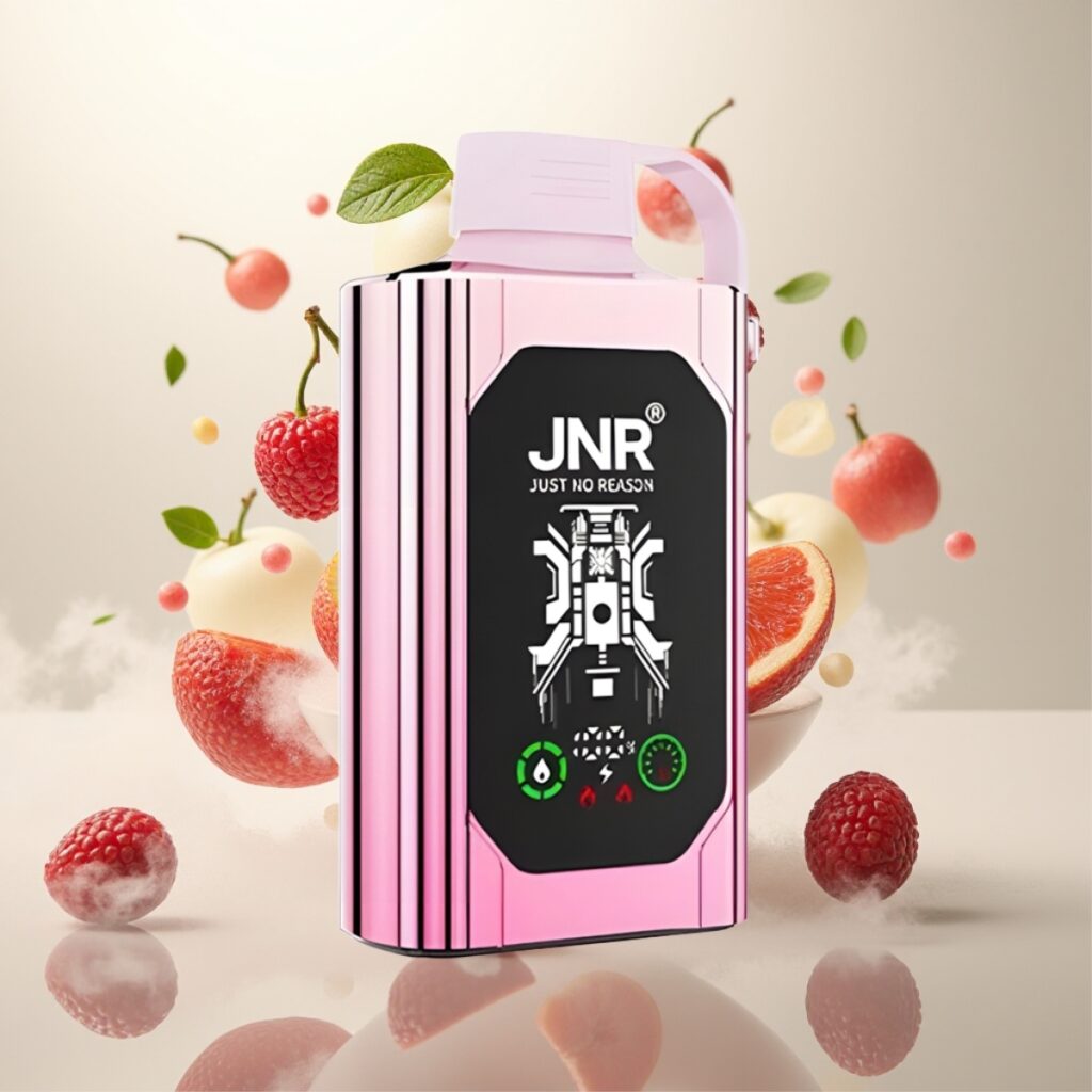 JNR Shisha Hookah Box 20500 Puffs HD Display, 1000mAh, Type-C, Dual Mesh Coil