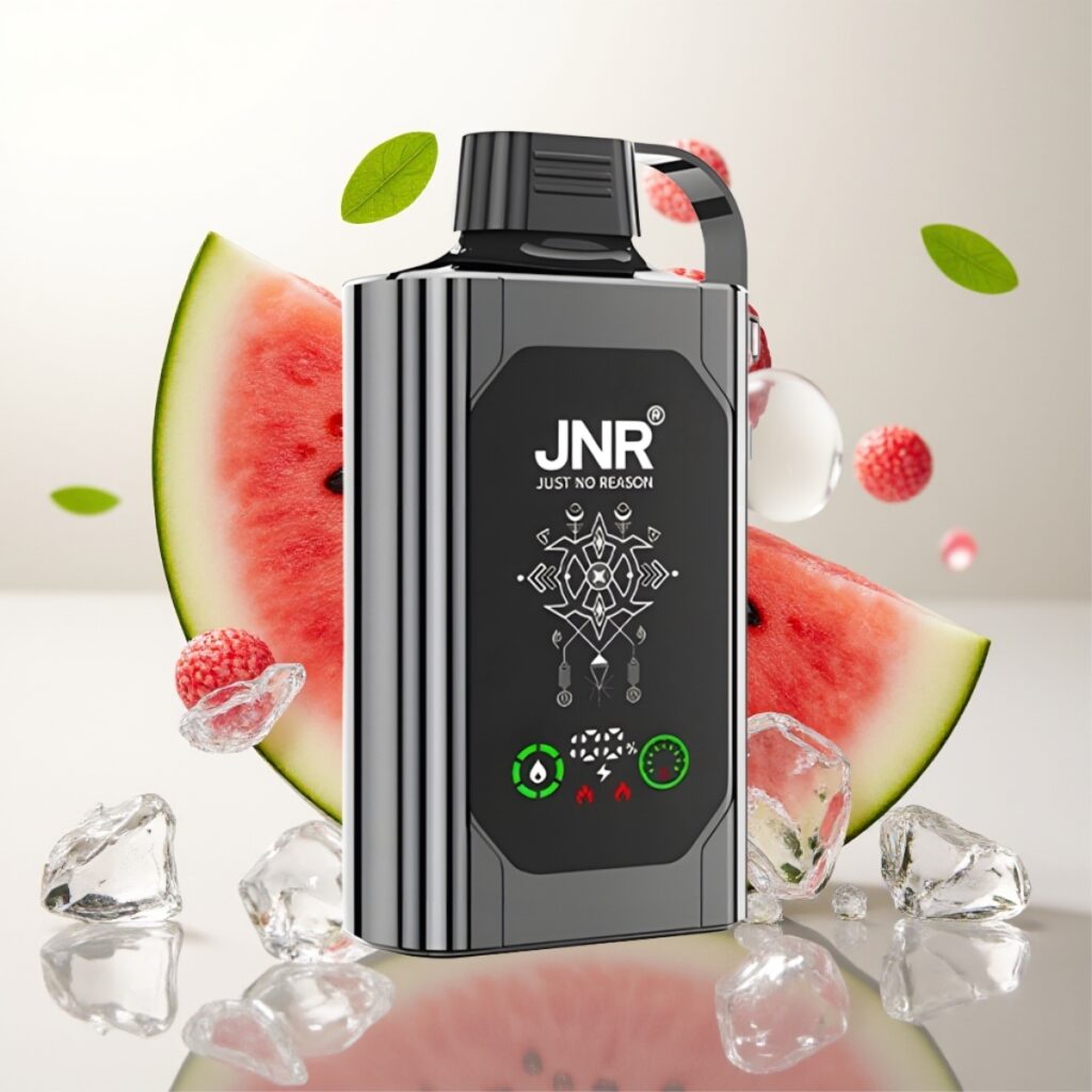 JNR Shisha Hookah Box 20500 Puffs Vanndiskoppis – HD Display, 1000mAh, Type-C Lading