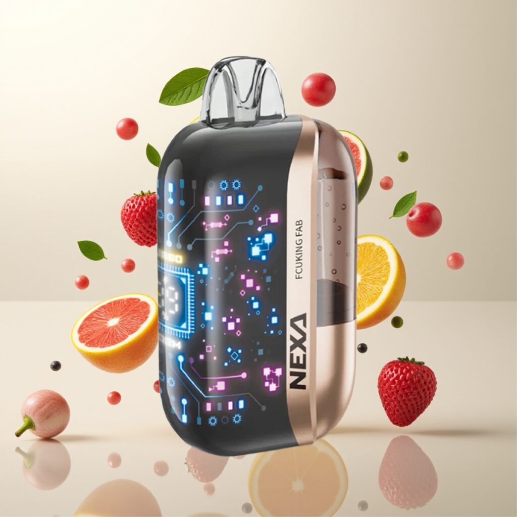 NEXA Ultra 50K Engangs Vape med 20ml kapasitet, 800mAh batteri, 50000 puffs, 5% nikotin