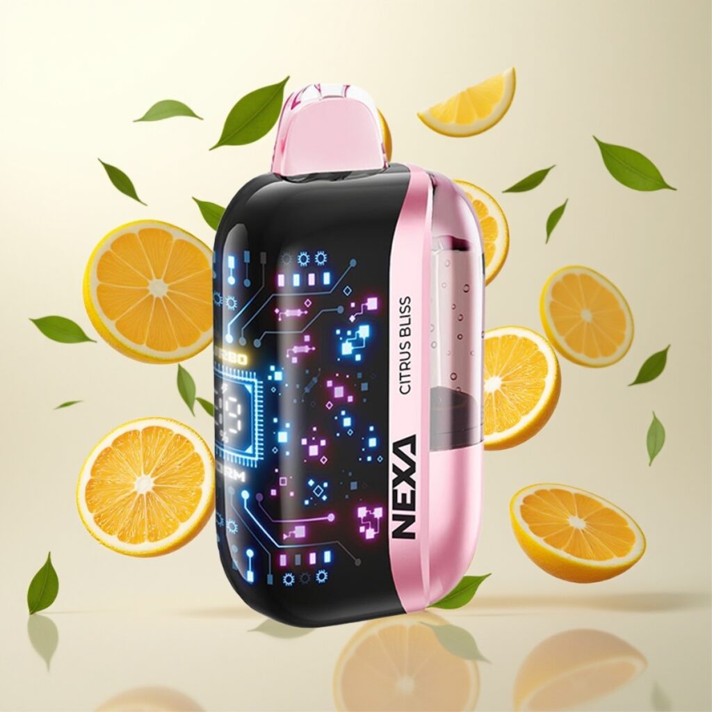 NEXA Ultra 50K Engangsvaper – Sitrusglede, 20ml, 800mAh, 5% nikotin, Type-C-lading