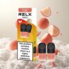 RELX Pod Pro 2 – 1,8% nikotin, 600 puff, 1,9ml kapasitet, 2/3 podder/pakke, spenningjustering (5,5W/6,5W/8W), sjøsalt lychee