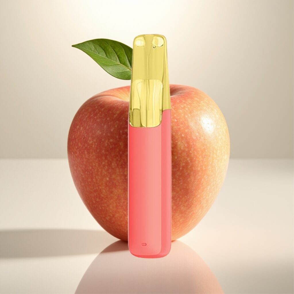 Snowplus Dash 4000 Puffs Engangs Enhet – Keramisk atomizer, 530 mAh, 7.5 ml e-væske, Honningkrisp Eple