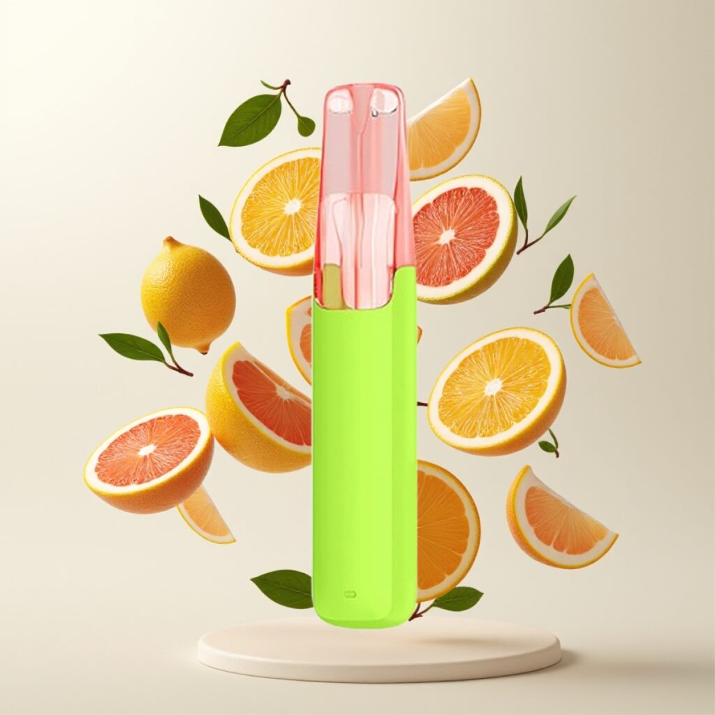 Snowplus Dash 4000 Puffs Engangsdevice - 7,5 ml, 530 mAh, Passionsfrukt Grapefrukt