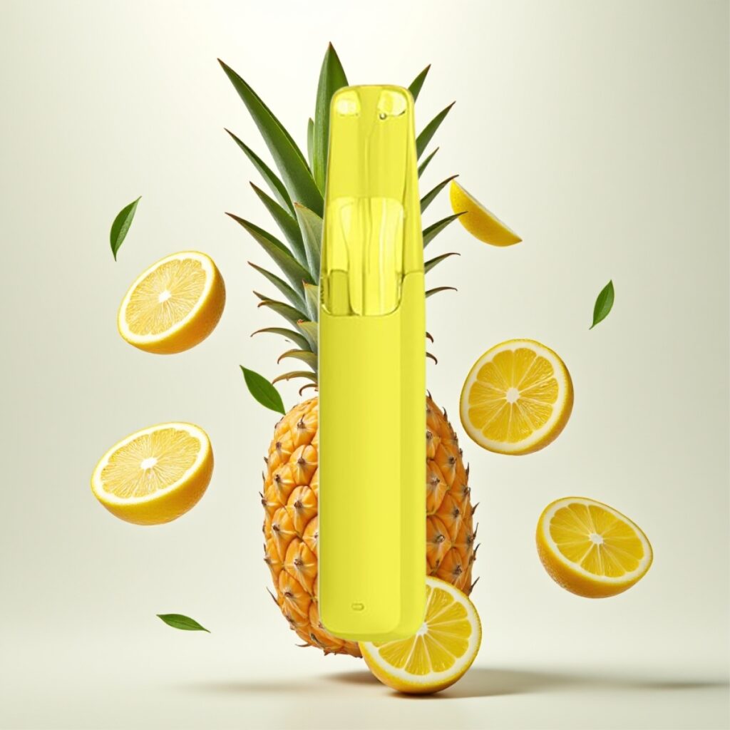 Snowplus Dash 4000 Puffs Engangsdevice (7,5 ml, 530 mAh) – Sitron Ananas