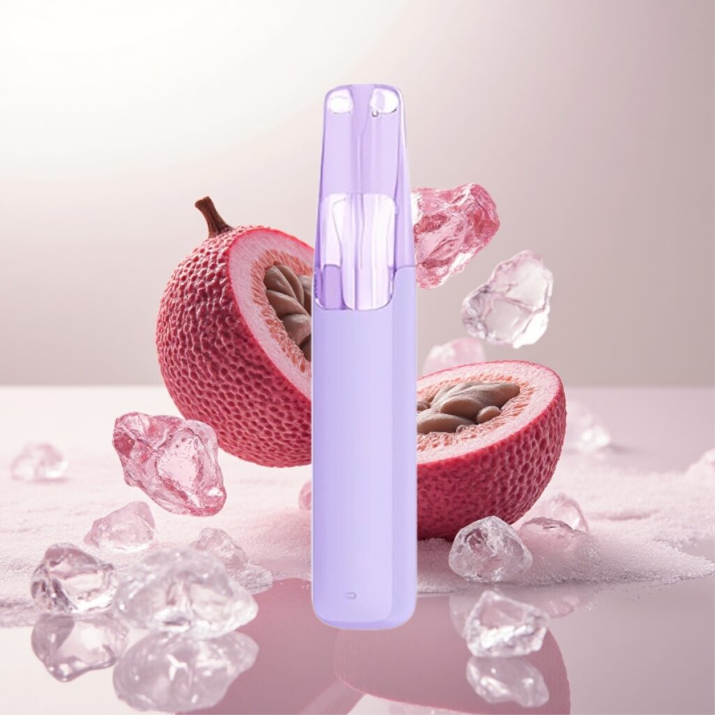 Snowplus Dash 4000 Puffs Engangsdevice – Keramisk atomizer, 530 mAh batteri, 7,5 ml e-væske, Taro Is