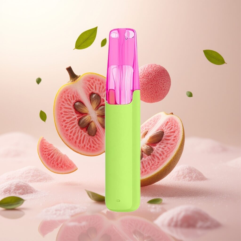 Snowplus Dash 4000 Puffs Engangsdevice Pink Guava – 7,5 ml, 530 mAh, 4000 puff