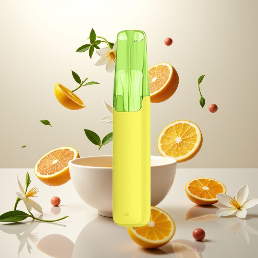 Snowplus Dash 4000 Puffs Engangsenhet – Keramisk atomizer, 530 mAh, 7,5 ml, 3%/5% nikotin, Jasmin LongJing Te