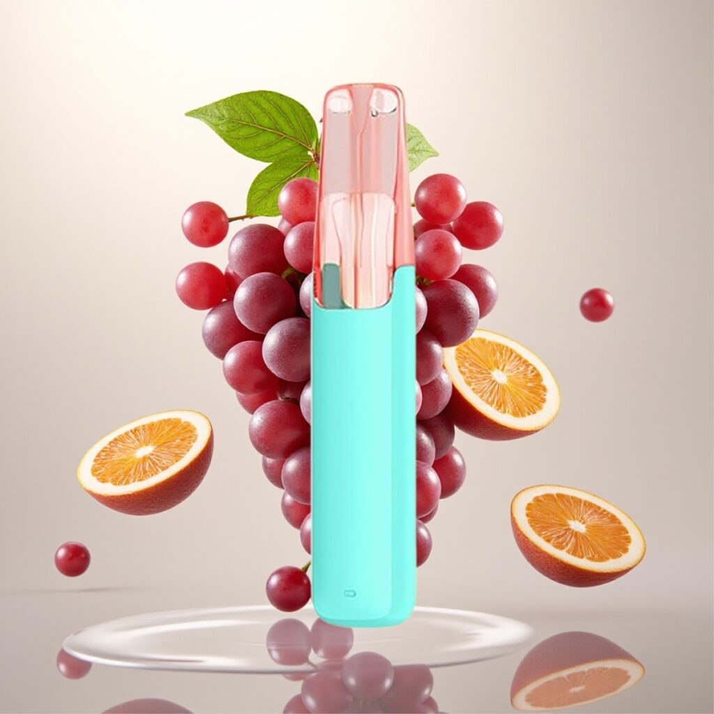 Snowplus Dash 4000 Puffs Engangsenhet – Keramisk atomizer, 530 mAh, 7.5 ml, Syrlig Drue