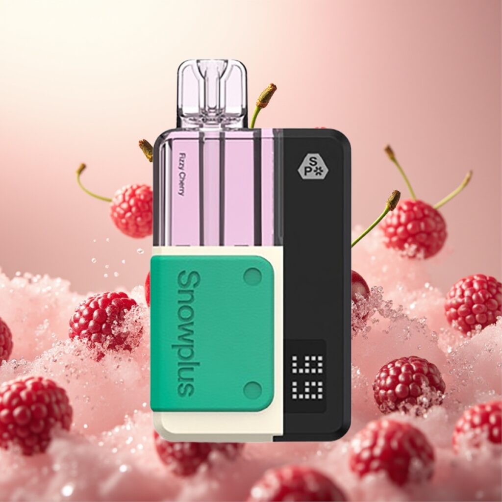 Snowplus Swift 5000 Puffs Prefilled Pod Kit Fizzende Kirsebær – 1000 mAh, 2+10 ml, 2% nikotin