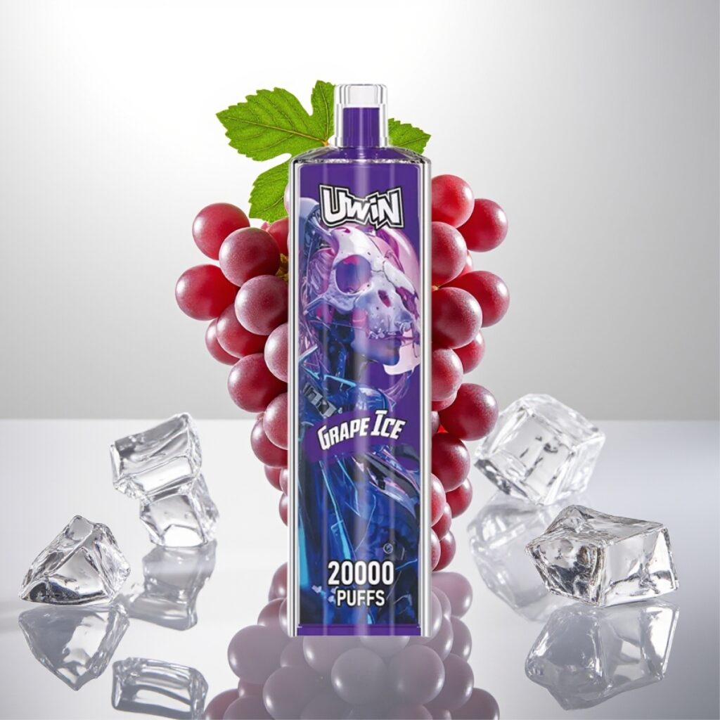 Uwin Shisha Hookah Crystal 20000 Puffs Druppel Is 0%/2%/3%/5% Nikotin, 22ml, 650 mAh